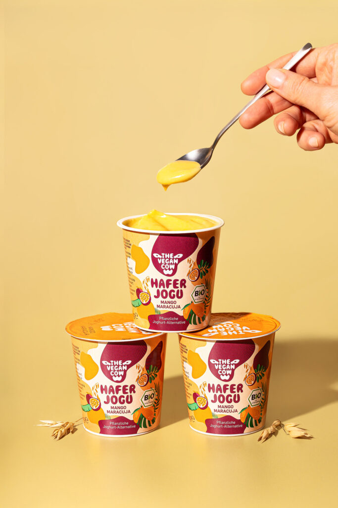 Produkt Fotografie Veganer Joghurt